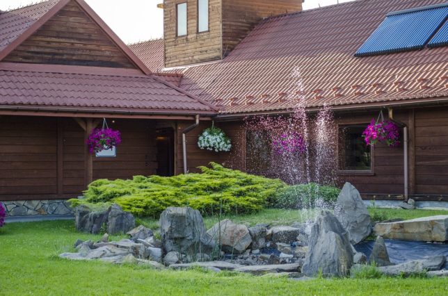 neat landscaping